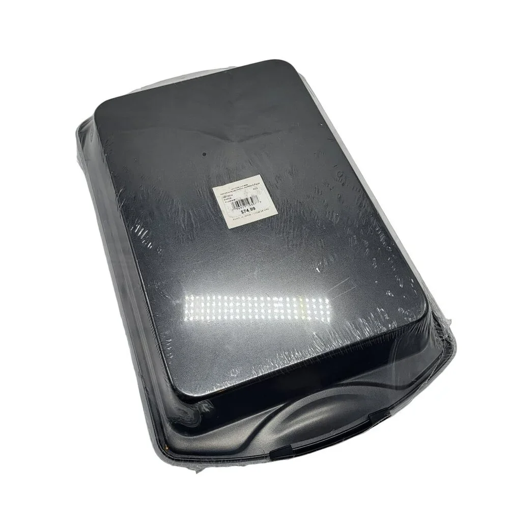 Euro-Home Non Stick Roasting Pan with Carrying Locking Lid Baking Cake Pan